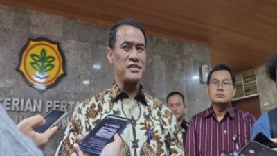 Akibat Adanya Fenomena El Nino, Menteri Pertanian Menargetkan Produksi Beras 3,5 Juta Ton Sampai Akhir Tahun.