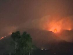 Belum Dapat Dipadamkan, Kebakaran Lahan Terjadi di Gunung Merbabu