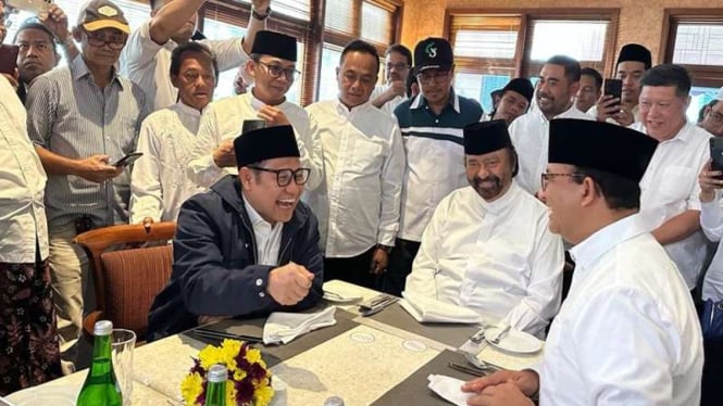 Cak Imin Yakin Menang di Satu Putaran, Surya Paloh dari Nasdem Ragukan