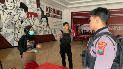 Kapolres Jelaskan Kunjungan Aparat Kepolisian ke Kantor PDIP Pasuruan yang Menyita Perhatian