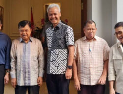 Sowan Bersama JK, Ganjar Didampingi Arsjad dan Hary Tanoe