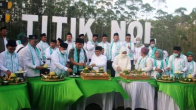 PKB Mengungkapkan Cak Imin Potong Tumpeng di IKN dengan Harapan Jin-jin Hilang