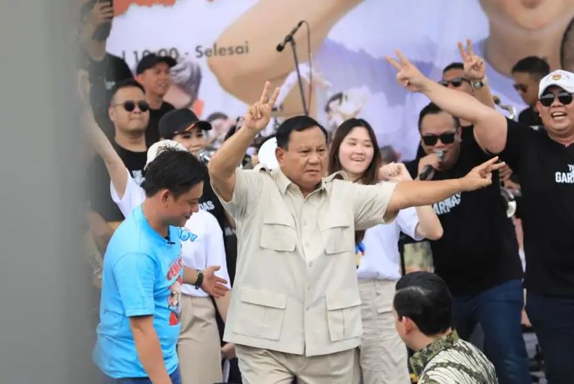 Prabowo Senang Datang ke Festival Masak Chef Bobon x Kopra