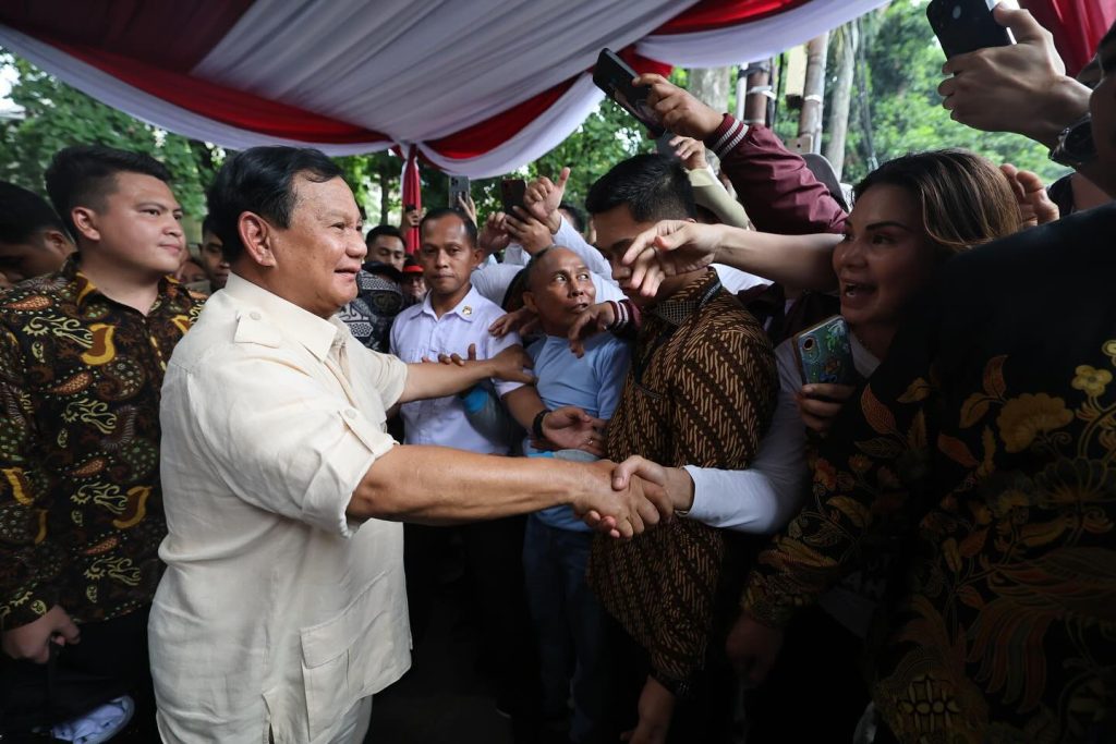 Prabowo: Setiap Berinteraksi dengan Rakyat, Saya Merasakan Energi yang Bertambah