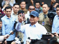 Prabowo Subianto Nyoblos ke TPS: Pilih Sesuai Nurani, Jaga TPS, Tertib, Damai, Sejuk