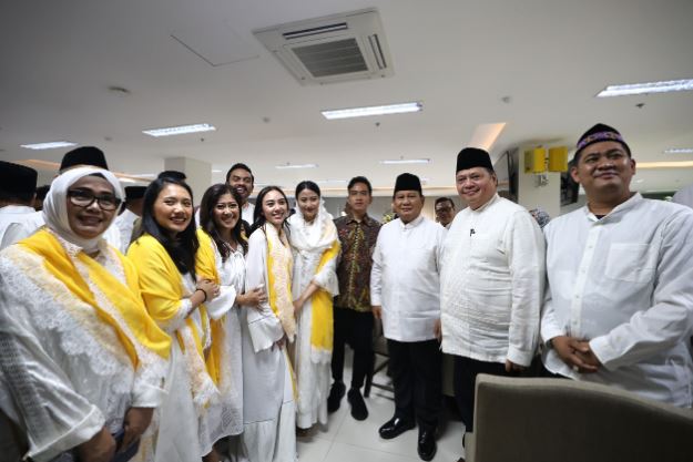 Prabowo Subianto Mengapresiasi Partai Golkar dengan Pesan: Belajarlah, Ilmunya Luas