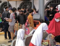 Pemudik Kembali ke Jakarta Melalui Stasiun Pasar Senen dengan Jumlah 98.432 Orang