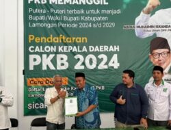 Debby Kurniawan, Politisi Demokrat, Mendaftar Sebagai Calon Wakil Bupati Lamongan ke PKB, Ini Penjelasannya