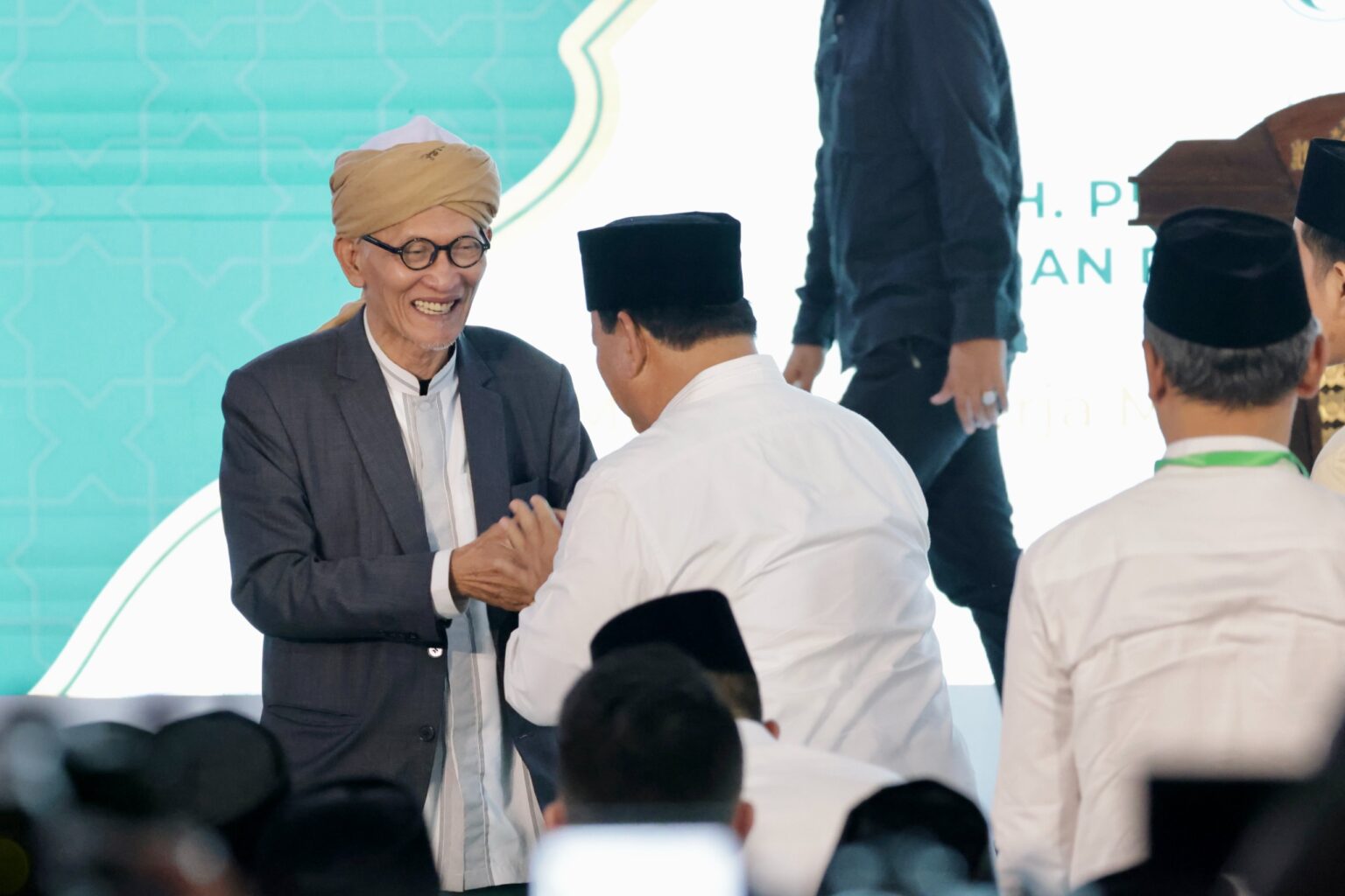 Rais Aam PBNU Mendoakan Kesuksesan Pemerintahan Prabowo Subanto, Mengenang Hubungan Sejak 1996