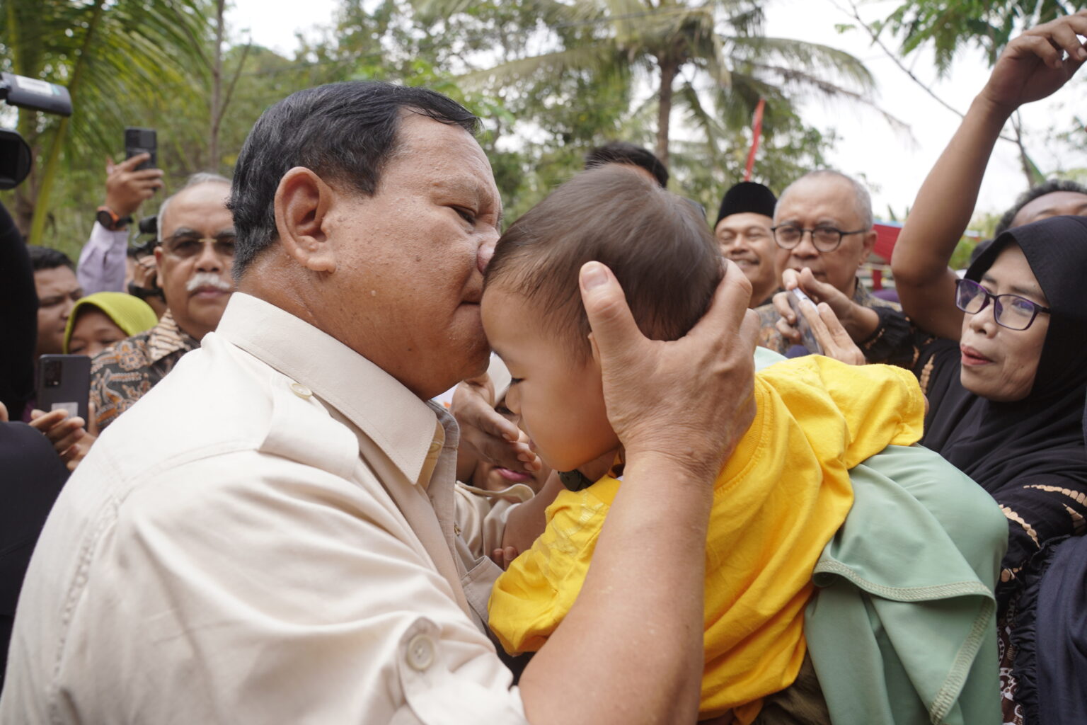 Prabowo Subianto Berjanji Program Kesejahteraan Akan Menjangkau Anak-anak di Seluruh Indonesia