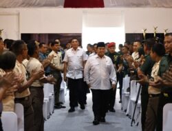 Prabowo Subianto Hosts Halal Bihalal Gathering for 1,000 Defense Ministry Staff