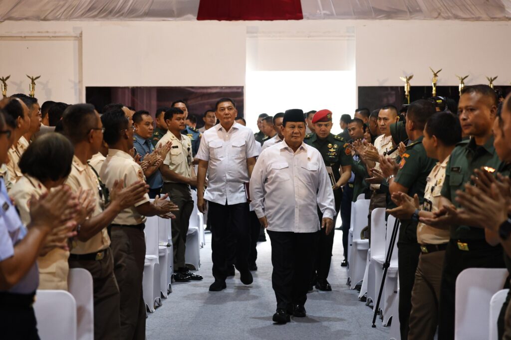 Prabowo Subianto Hosts Halal Bihalal Gathering for 1,000 Defense Ministry Staff