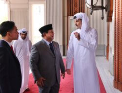 Prabowo Subianto and Gibran Rakabuming Raka Hold Meeting with Emir of Qatar and Qatar PM, Discuss Cooperation and Gaza Situation