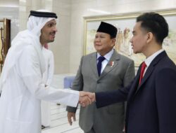 Prabowo Subianto dan Gibran Rakabuming Raka Berdiskusi dengan Emir Qatar dan PM Qatar tentang Kerja Sama dan Gaza