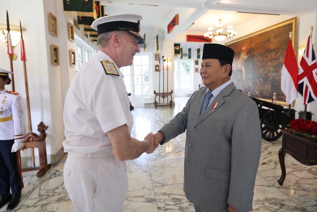 Prabowo Subianto Meets with UK Chief of Defence Staff, Talks about Strengthening RI-UK Defense Partnership