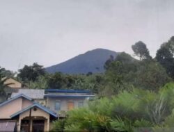 Menurut PVMBG, Status Gunung Dempo Diperingatkan Level II setelah Erupsi