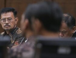 Ahmad Sahroni dan Anaknya Menjadi Saksi Sidang Hari Ini