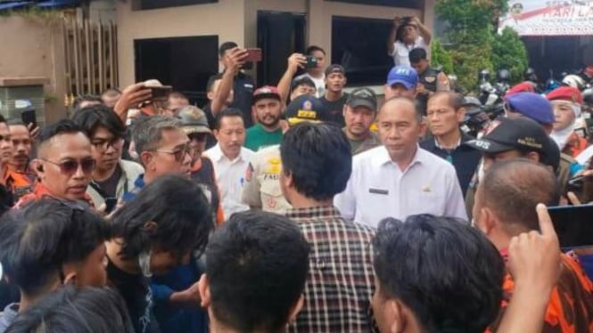 Massa Demonstrasi di Kota Tangerang Menilai Kesbangpol Gagal Pahami Pancasila