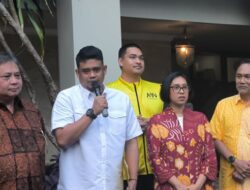 Bobby Nasution Bereaksi Saat Golkar Mengusulkan Sekar Tanjung Sebagai Wakilnya