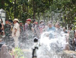 Prabowo Subianto Membantu Penyediaan Sumber Air Bersih di Gunungkidul, Panen Bisa Meningkat Tiga Kali Lipat.