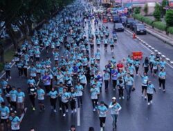 Riau Bhayangkara Run 2024 di Pekanbaru Diikuti oleh 10 Ribu Peserta