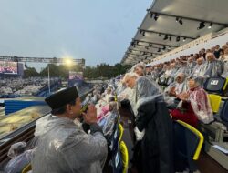 Prabowo Subianto Attends the 2024 Paris Olympics Opening Ceremony to Support Indonesian Team