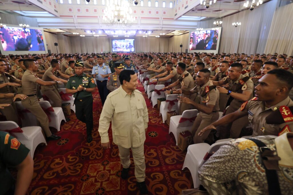 Prabowo Subianto Emphasizes the Significance of a Nation that is Secure and Protected