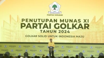 Jokowi Merasa Nyaman di Munas Golkar: Senang Melihatnya