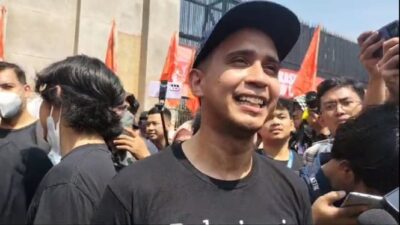 Sebelum Mengikuti Demo di DPR, Andovi da Lopez Menyampaikan Pesan Mengejutkan