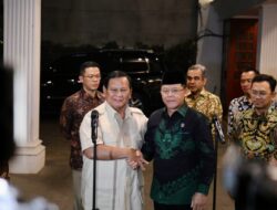 PPP Chairman Meets with Prabowo Subianto, Pledges Support for Prabowo-Gibran Administration