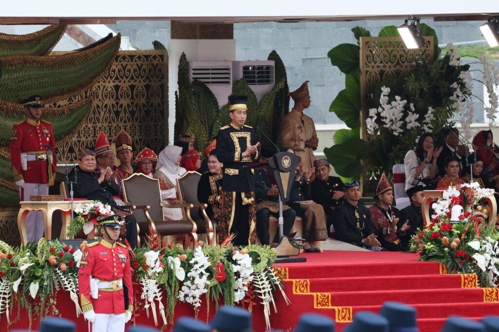 Intimate Moments Between Prabowo Subianto and President Jokowi at the 79th RI Independence Day Ceremony