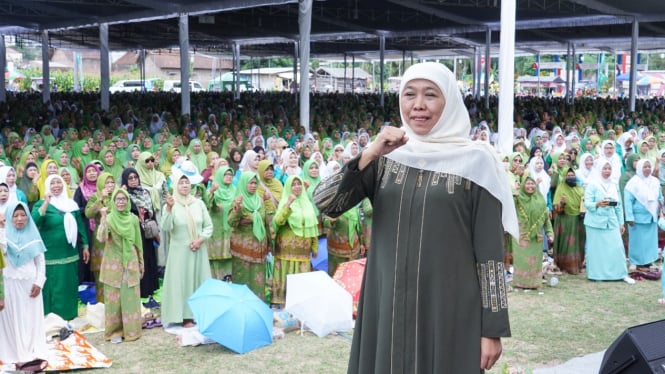 Muslimat NU Blitar Siap Mendukung Khofifah dalam Pilgub Jatim 2024