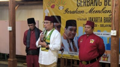 Jika Terpilih Sebagai Gubernur, Ridwan Kamil Berjanji Mengalokasikan Dana Rp 200 Juta untuk Setiap RW di Jakarta