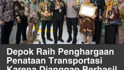 Pemkot Depok Dapat Penghargaan Penataan Transportasi Namun Diserang Warganet