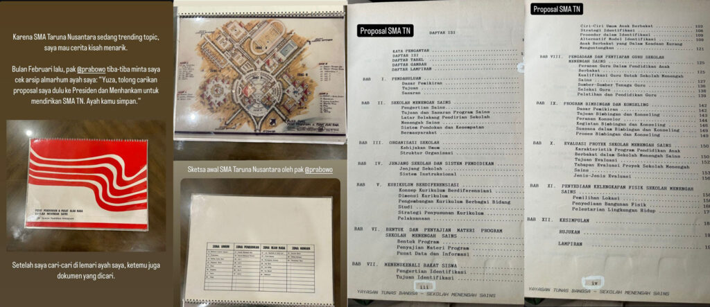 Dr. Boyke Setiawan’s Son Unveils Prabowo Subianto’s Proposal to Establish SMA Taruna Nusantara in 1988