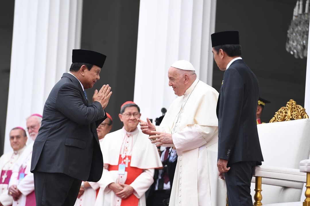 Prabowo Subianto: Indonesia is Blessed with Diversity and Harmony, Shares Moment of Shaking Hands with Pope Francis