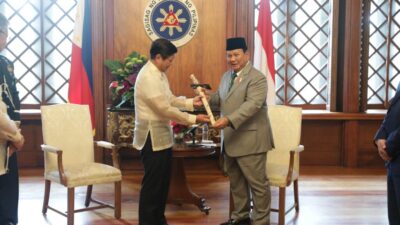 Prabowo Subianto Meets with President Marcos Jr. in the Philippines, Stresses Commitment to Enhancing Asian Friendships