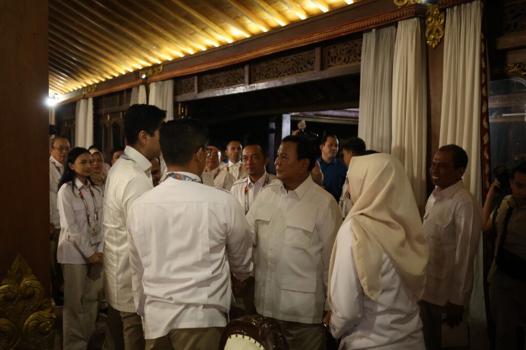 Prabowo Subianto tells Gerindra DPR Members: Our allegiance lies with the people and the nation of Indonesia