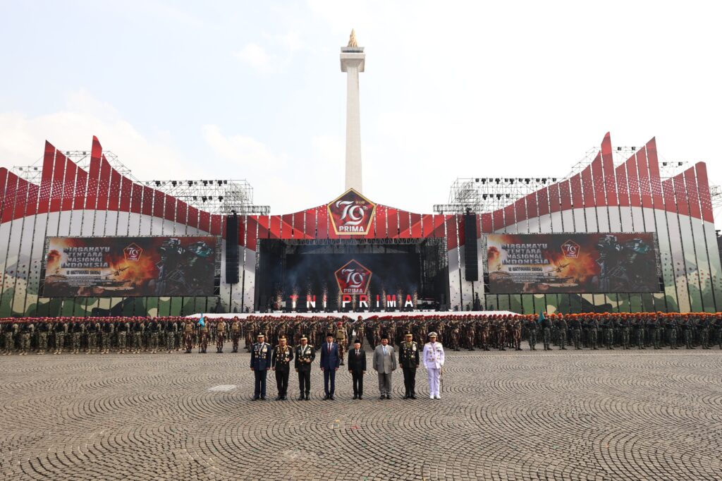 Jokowi: The Celebration of TNI’s 79th Anniversary Strengthens the Bond between TNI and the People