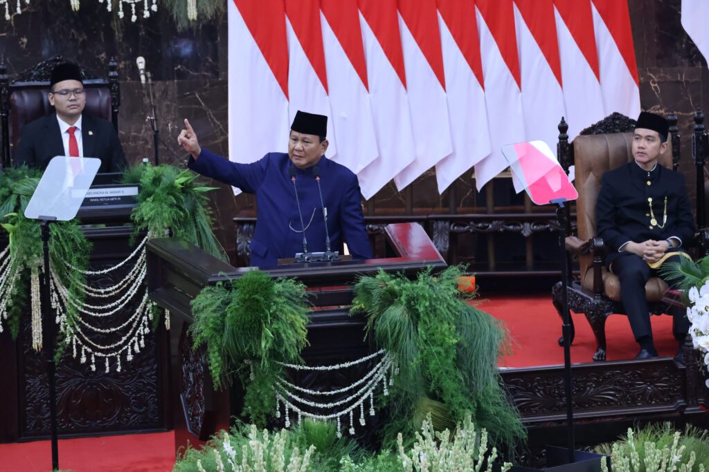 Plenary Session of the People’s Consultative Assembly (MPR) of Indonesia for the Inauguration of President and Vice President-Elect 2024-2029 Term at Nusantara Building, Senayan, Jakarta