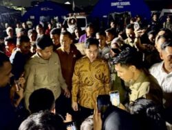 Gibran Pantau Korban Kebakaran Kapuk Muara