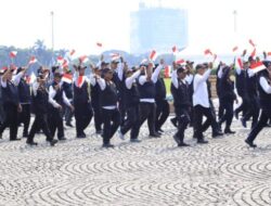 Pengamanan Hari Bhayangkara ke-79: Polri Terlibat Satpam dan Masyarakat di Monas