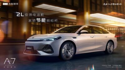 Geely Galaxy A7: Sedan Listrik Cina Baru yang Menarik