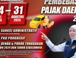 Pemutihan Pajak Kendaraan di Jawa Timur Hingga Agustus 2025