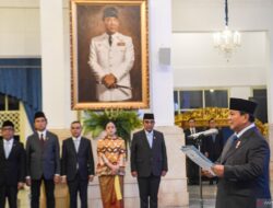 Ini Dia Susunan Kabinet Baru yang Dilantik Presiden Prabowo